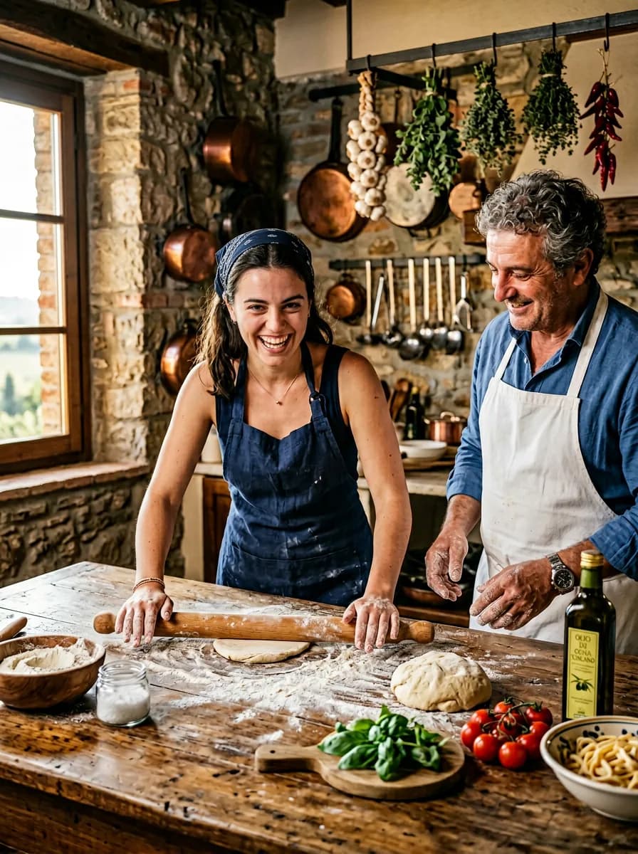 Italian cooking class